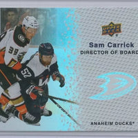 Sam Carrick 2023 2024 Upper Deck Director of Boards Mint Card #DB-3