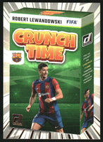 Robert Lewandowski 2023 2024 Donruss Crunch Time Series Mint Card #10
