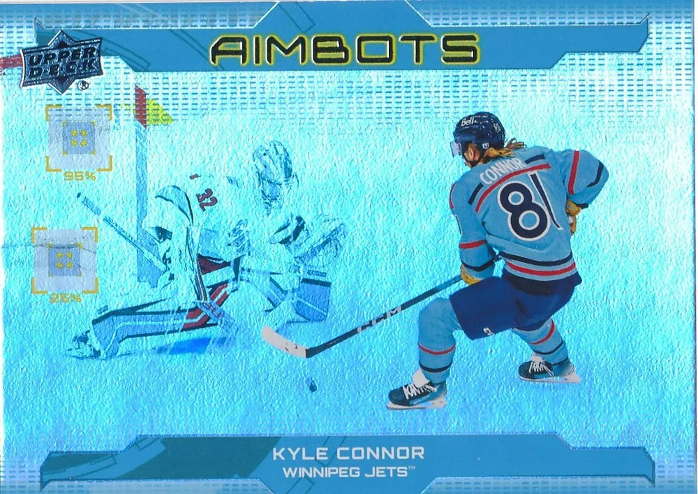 Kyle Connor 2024 2025 Upper Deck Aimbot Series Mint Card #AB-4