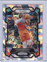 Luguentz Dort 2023 2024 Panini Prizm Cracked Ice Series Mint Card #254
