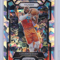 Luguentz Dort 2023 2024 Panini Prizm Cracked Ice Series Mint Card #254