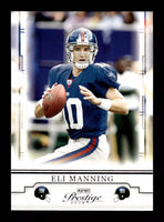 Eli Manning 2008 Playoff Prestige Series Mint Card #64

