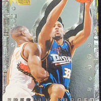 Grant Hill 1996 1997 Fleer Metal Freshly Forged Series Mint Card #7