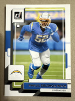 Khalil Delshon Mack 2022 Panini Donruss Full Name Variation Series Mint Card #82
