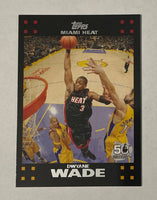 Dwyane Wade 2007 2008 Topps 50th Anniversary Mint Card #3
