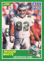 Reggie White 1989 Score All Pro Series Mint Card #296
