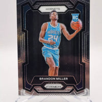 Brandon Miller 2023 2024 Panini Prizm Series Mint Rookie Card #152