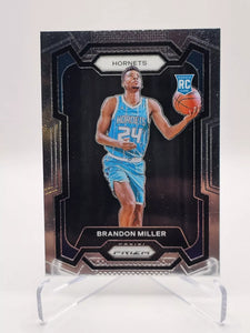 Brandon Miller 2023 2024 Panini Prizm Series Mint Rookie Card #152