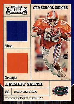 Emmitt Smith 2017 Panini Contenders Draft Picks Old School Colors Series Mint Card #14
