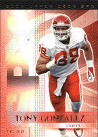 Tony Gonzalez 2004 SPx Series Mint Card  #49

