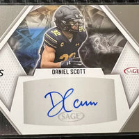 Daniel Scott 2023 Sage Red Autograph Card #A-DS