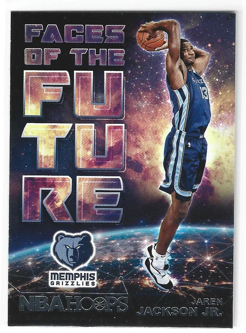 Jaren Jackson Jr. 2018 2019 Panini NBA Hoops Faces Of The Future Series Mint Card #4