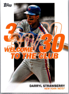 Darryl Strawberry 2023 Topps Welcome to the Club Mint Card #WC-10