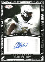 Alex Wright 2022 SAGE Artistry Autograph Series Mint Rookie Card #A-AW
