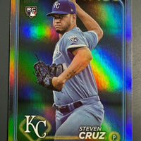 Steven Cruz 2024 Topps Rainbow Foil Series Mint Card #360
