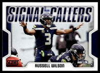 Russell Wilson 2018 Score Signal Callers Series Mint Card #27
