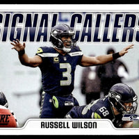 Russell Wilson 2018 Score Signal Callers Series Mint Card #27