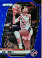 Temi Fagbenle 2024 2025 Panini Prizm Blue Velocity WNBA Series Mint Card #136
