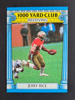 Jerry Rice 1987 Topps 1000 Yard Club Series Mint Card #2
