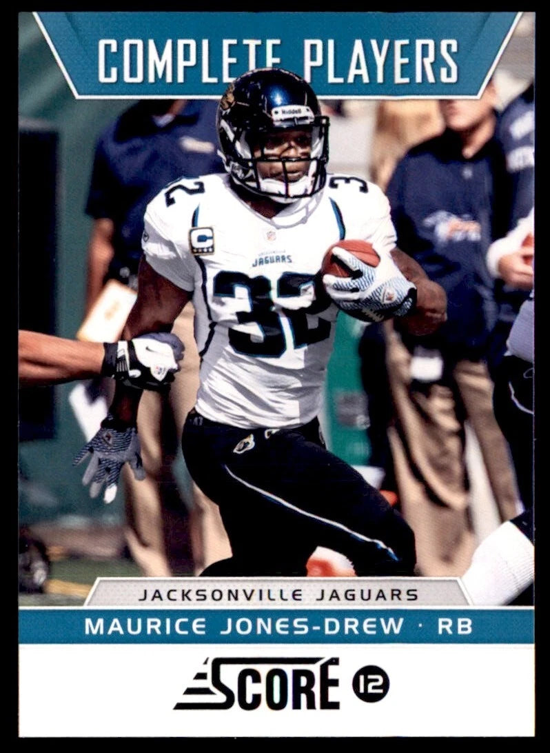 Maurice Jones-Drew 2012 Score Complete Players Series Mint Card #12