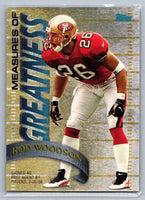 Rod Woodson 1998 Topps Measures of Greatness Series Mint Card #MG14
