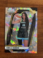 Kamilla Cardoso 2024 Panini WNBA Prizm Cracked Ice Series Mint Rookie Card #149
