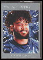 Kyren Williams 2022 Sage Artistry Silver Series Mint Rookie Card #102
