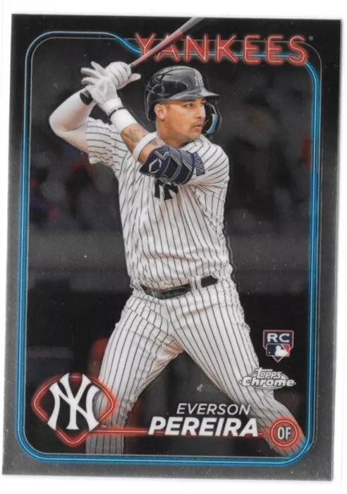 Everson Pereira 2024 Topps Chrome Series Mint Rookie Card  #238