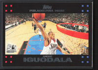 Andre Iguodala 2007 2008 Topps 50th Anniversary Mint Card #110
