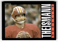 Joe Theismann 1985 Topps Series Mint Card #190
