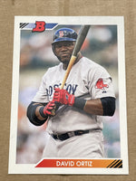 David Ortiz 2010 Bowman 1992 Throwbacks Series Mint Card #BT85
