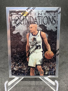 Grant Hill 1996 1997 Topps Finest Foundations Series Mint Card #271