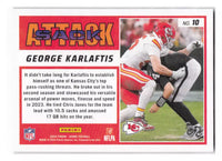 George Karlaftis 2024 Score Sack Attack Series Mint Card #10
