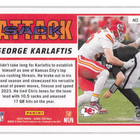 George Karlaftis 2024 Score Sack Attack Series Mint Card #10