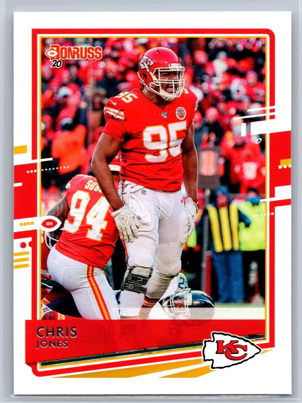 Chris Jones 2020 Donruss Series Mint Card #6