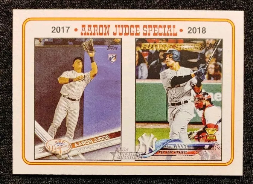 Aaron Judge 2023 Topps Heritage Special Card #2