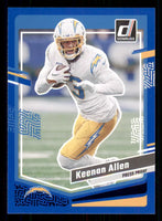 Keenan Allen 2023 Donruss Press Proof Blue Series Mint Card #159
