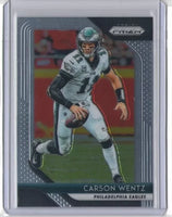 Carson Wentz 2018 Panini Prizm Series Mint Card #38
