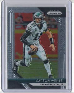 Carson Wentz 2018 Panini Prizm Series Mint Card #38