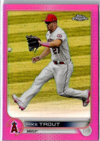 Mike Trout 2022 Topps Chrome Pink Series Mint Card #200
