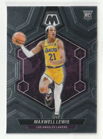 Maxwell Lewis 2023 2024 Panini Mosaic Mint Rookie Card #227
