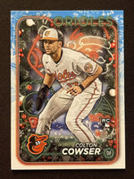 Colton Cowser 2024 Topps Holiday Series Mint Rookie Card #H170
