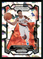 Anfernee Simons 2023 2024 Panini Prizm Cracked Ice Series Mint Card #106
