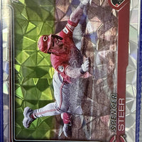 Spencer Steer 2025 Topps Foil Mint Card #37