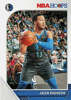 Jalen Brunson 2019 2020 NBA Hoops Series Mint Card #42
