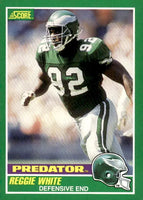 Reggie White 1989 Score Series Mint Card #321
