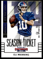 Eli Manning 2014 Playoff Contenders Series Mint Card #49
