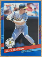 Mark McGwire 1991 Donruss Series Mint Card #105
