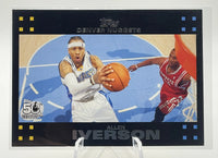 Allen Iverson 2007 2008 Topps 50th Anniversary Mint Card #33
