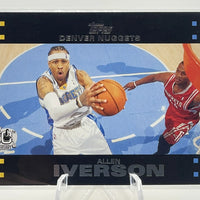Allen Iverson 2007 2008 Topps 50th Anniversary Mint Card #33